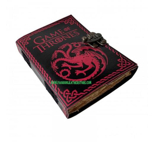 book of shadows dragon handmade leather journal